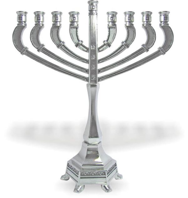 חנוכיה ענפים טיפות 19.5 ס"מ