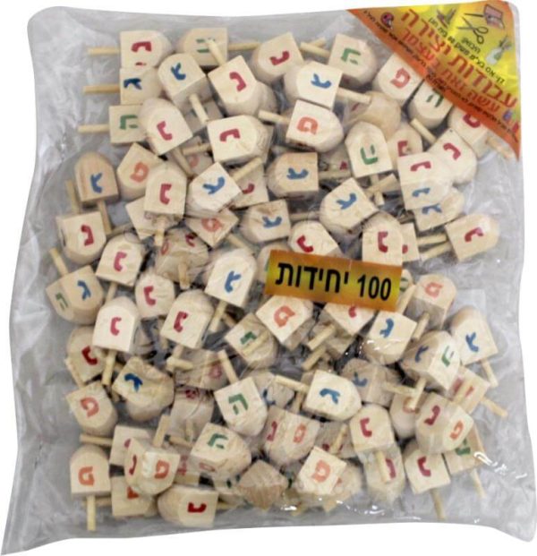חבילה של 50 סביבוני עץ נ ג שם 4 ס"מ 102023